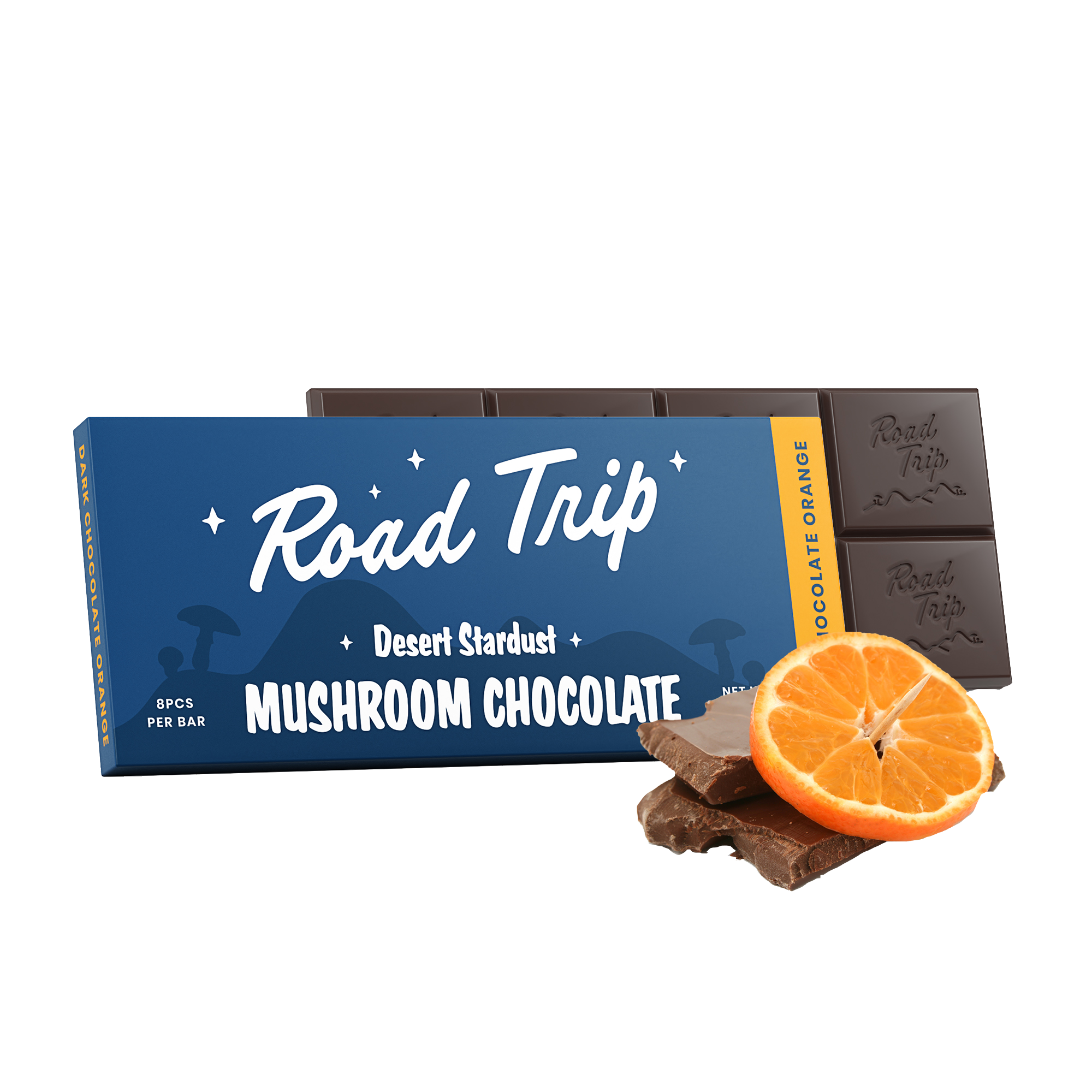 Road Trip Dark Chocolate Orange Bar⚠️ MUST BE 21+ TO PURCHASE