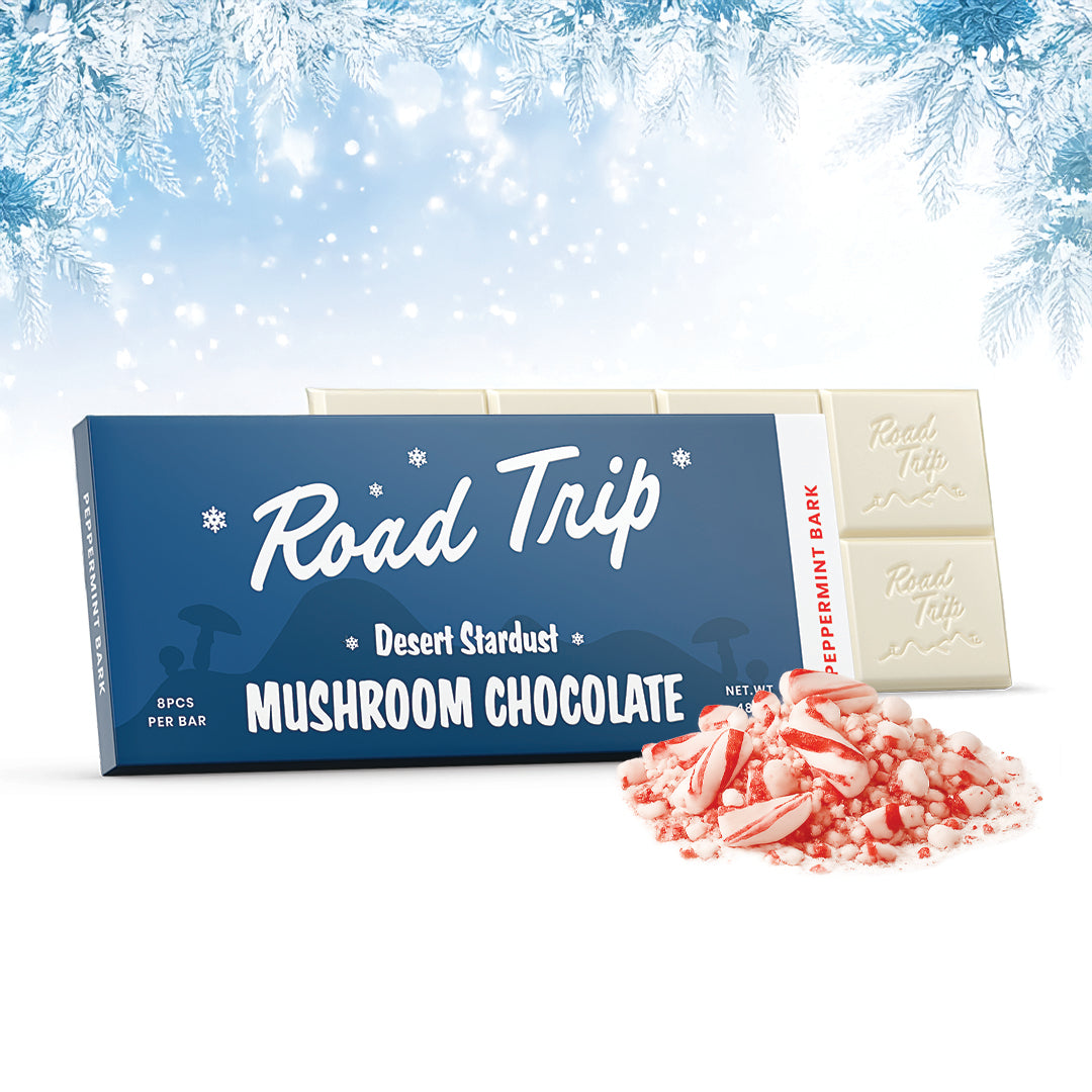 Road Trip Peppermint Bark Chocolate bar ⚠️ MUST BE 21+ TO PURCHASE